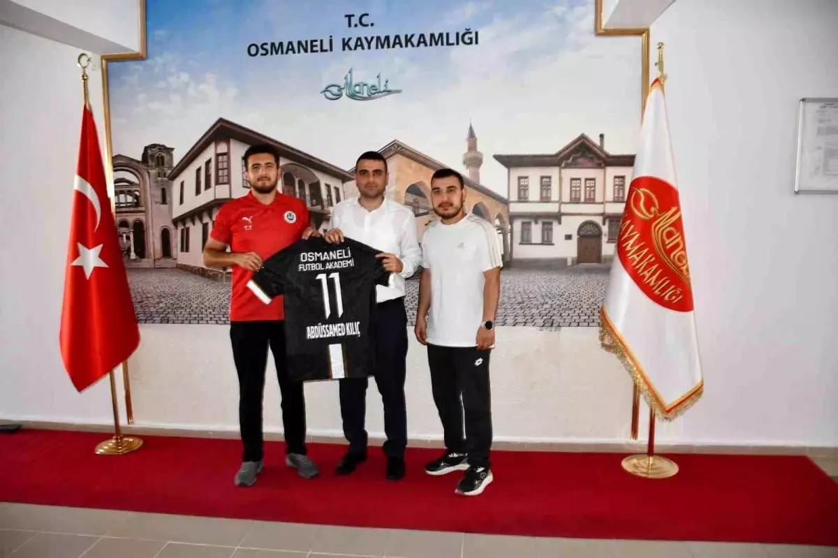 Osmaneli Kaymakamı Spor Kulübü Yöneticilerini Ağırladı