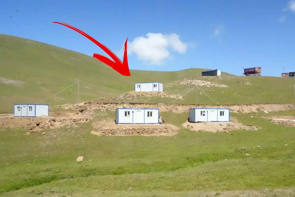 Yaylayı bir gecede konteyner ile doldurdular, bölge halkı isyanda