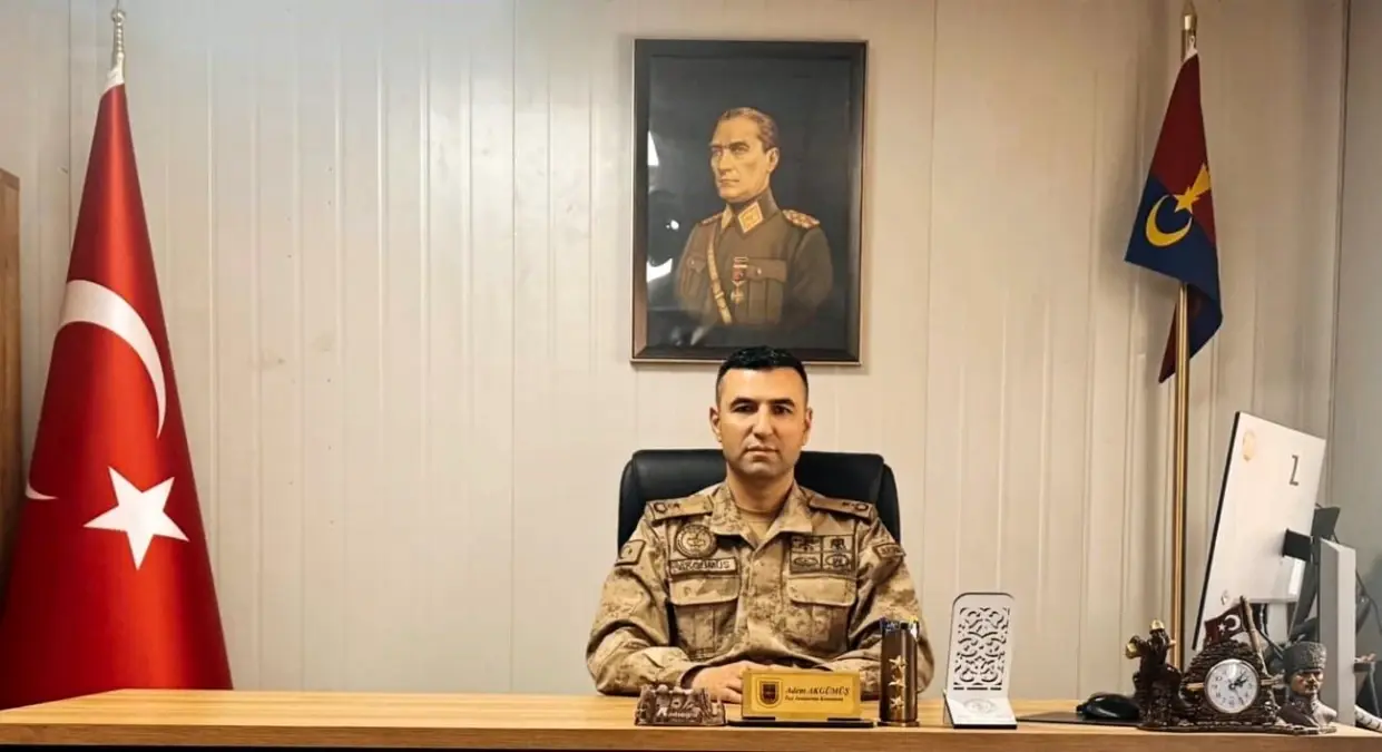 Binbaşı Adem Akgümüş Antakya'dan Ayrıldı