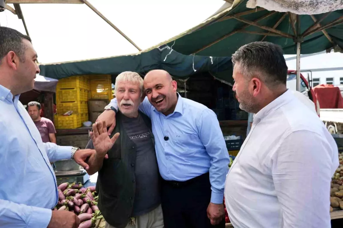 Başkan Albayrak ve heyeti 'AK Parti Seninle Sivrihisar' programına katıldı