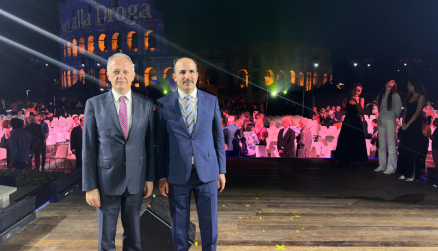 Başkan Altay Kolezyum'da Sema Programına Katıldı Başkan Altay Kolezyum'da Sema Programına Katıldı