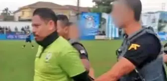 Bunu da gördük! Uyuşturucu operasyonunda aranan hakem sahada kelepçelendi