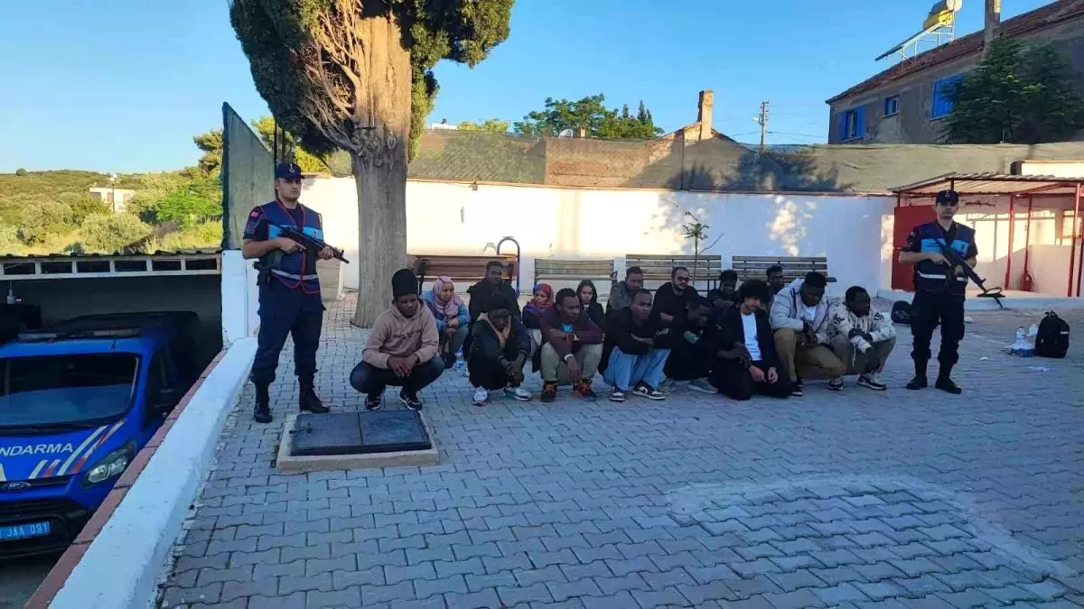 Didim'de Düzensiz Göçmen Operasyonu: 16 Göçmen ve Organizör Yakalandı