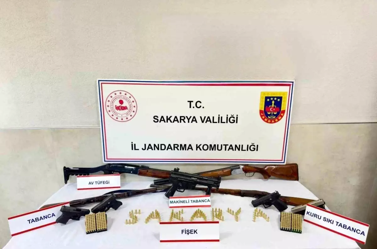 Sakarya'da Silah ve Mühimmat Kaçakçılığı Operasyonu: Bir Tutuklama