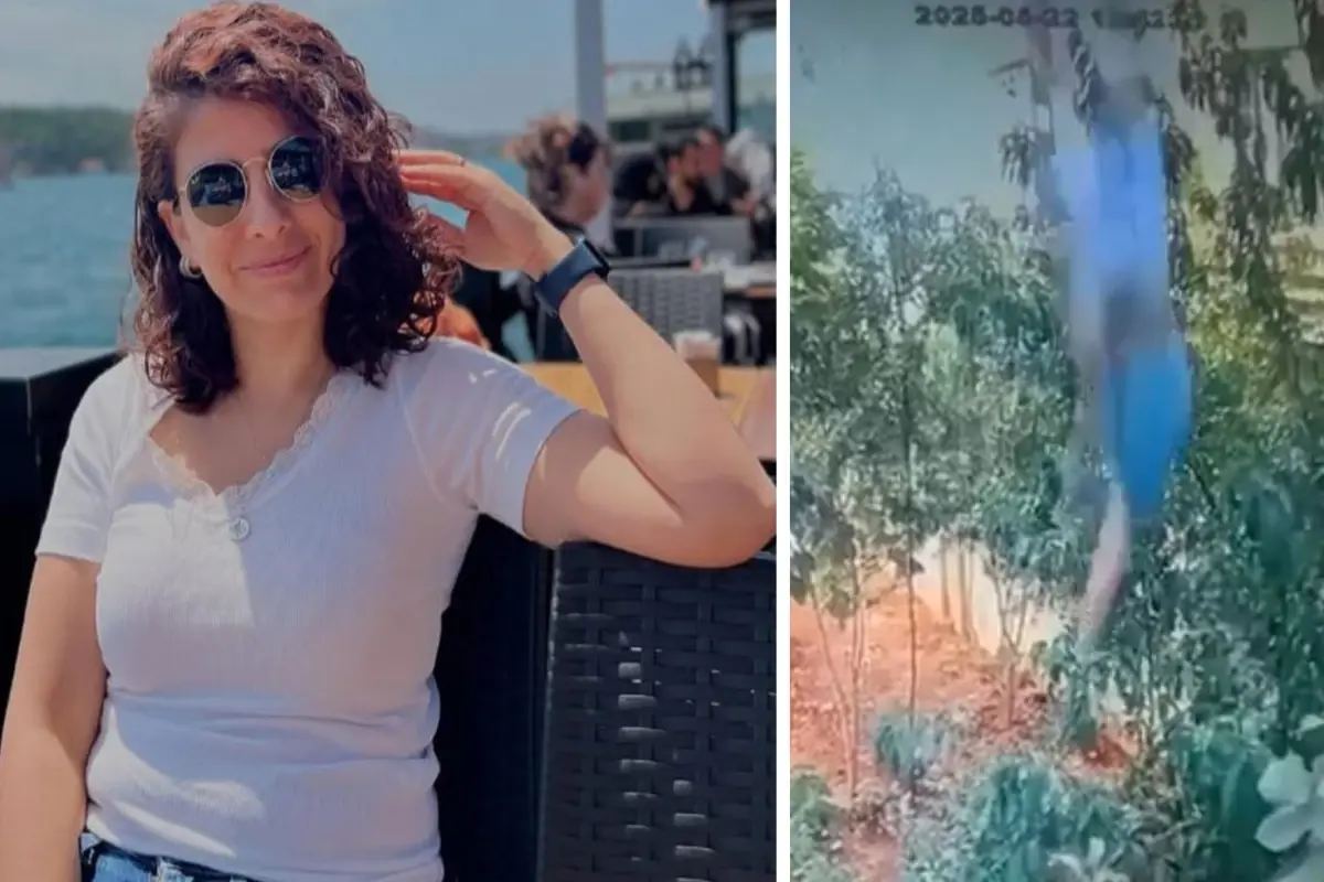 Gaziantep'te 2 aylık hamile kadın 3. kattan düşerek can verdi! Görüntüler ortaya çıktı