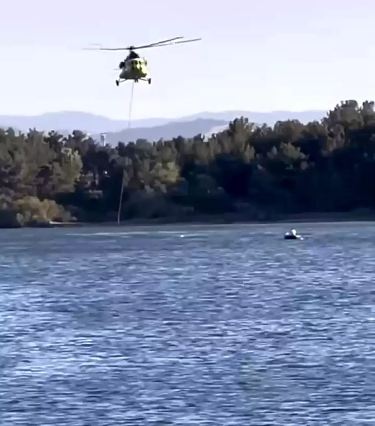 Balıkesir'de Orman Yangını ve Helikopterle Balık Tutma Macerası