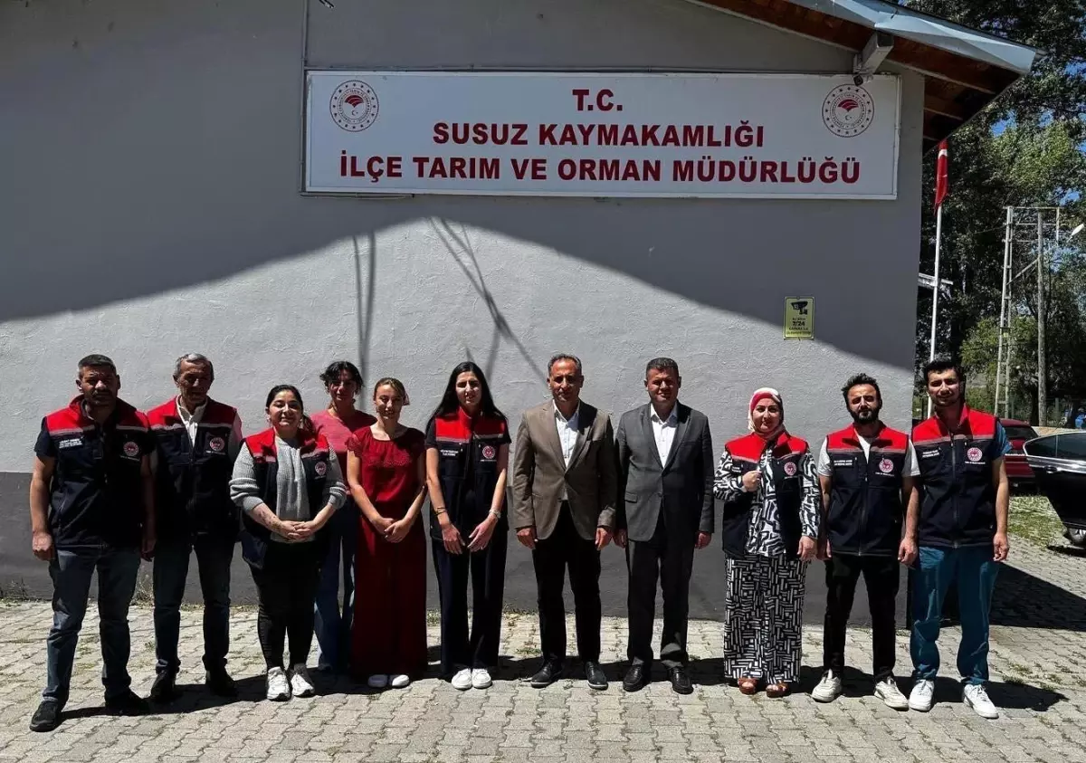 Kars Tarım ve Orman İl Müdürü Enver Aydın Susuz'u Ziyaret Etti