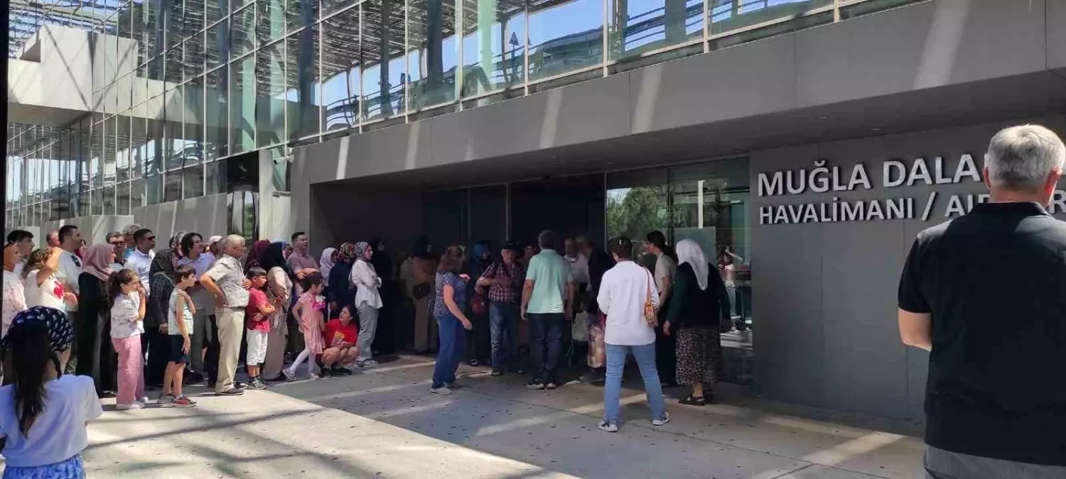 Dalaman'dan Kutsal Topraklara Uğurlanan Hacılar Yurda Döndü