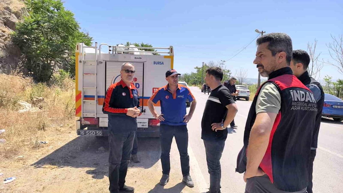 İnegöl'de Kaybolan Adam İçin Arama Çalışmaları Başlatıldı