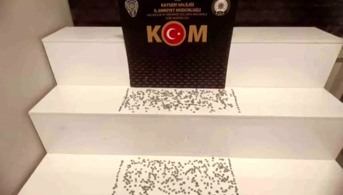 Kayseri'de Tarihi Eser Kaçakçılarına Operasyon
