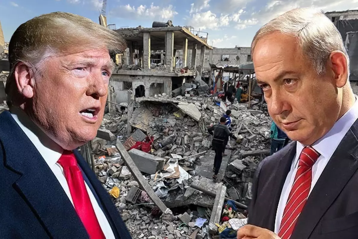 Trump ile Netanyahu'nun "İsrail işgaline dayalı iki devletli çözüm" üzerinde anlaştığı iddiası