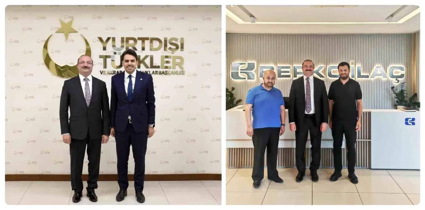 Atatürk Üniversitesi Rektörü Hacımüftüoğlu'ndan Ankara'da Önemli Temaslar