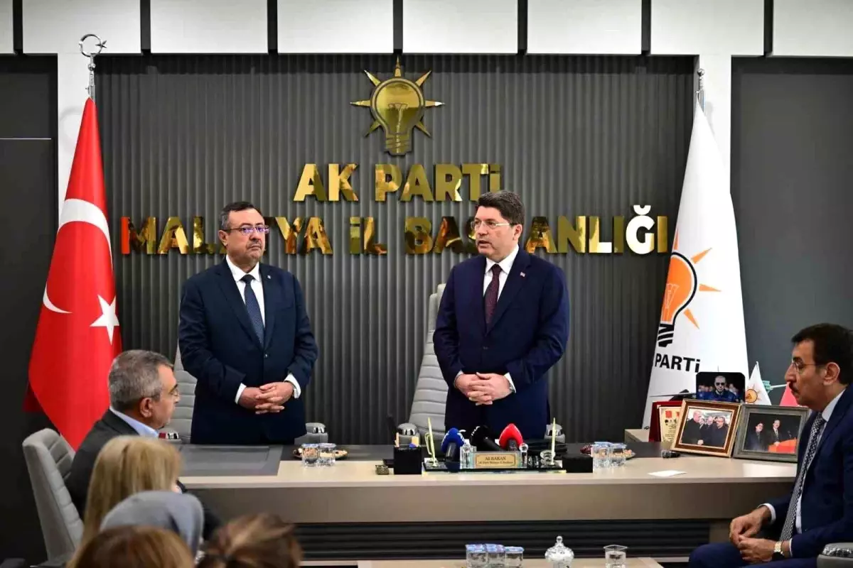Adalet Bakanı Tunç: 'Malatya'yı yargı alanında ayağa kaldırıyoruz'