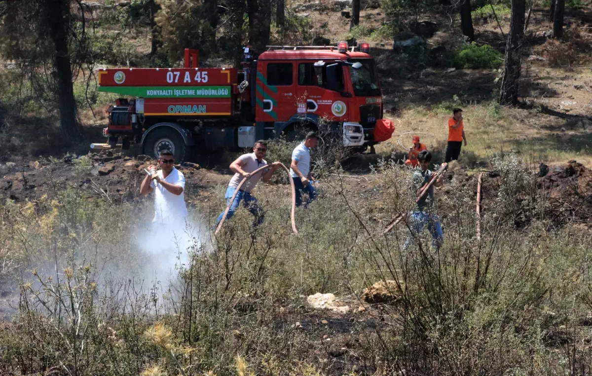 Antalya'da 5 Farklı Noktada Orman Yangını Çıktı