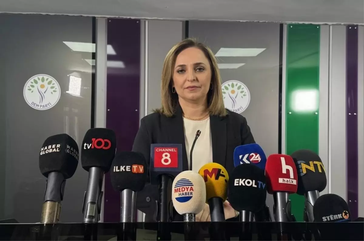 DEM Parti Sözcüsü Doğan: 'Silahların bırakılması ve demokratik siyaset alanının geliştirilmesi talebimiz'
