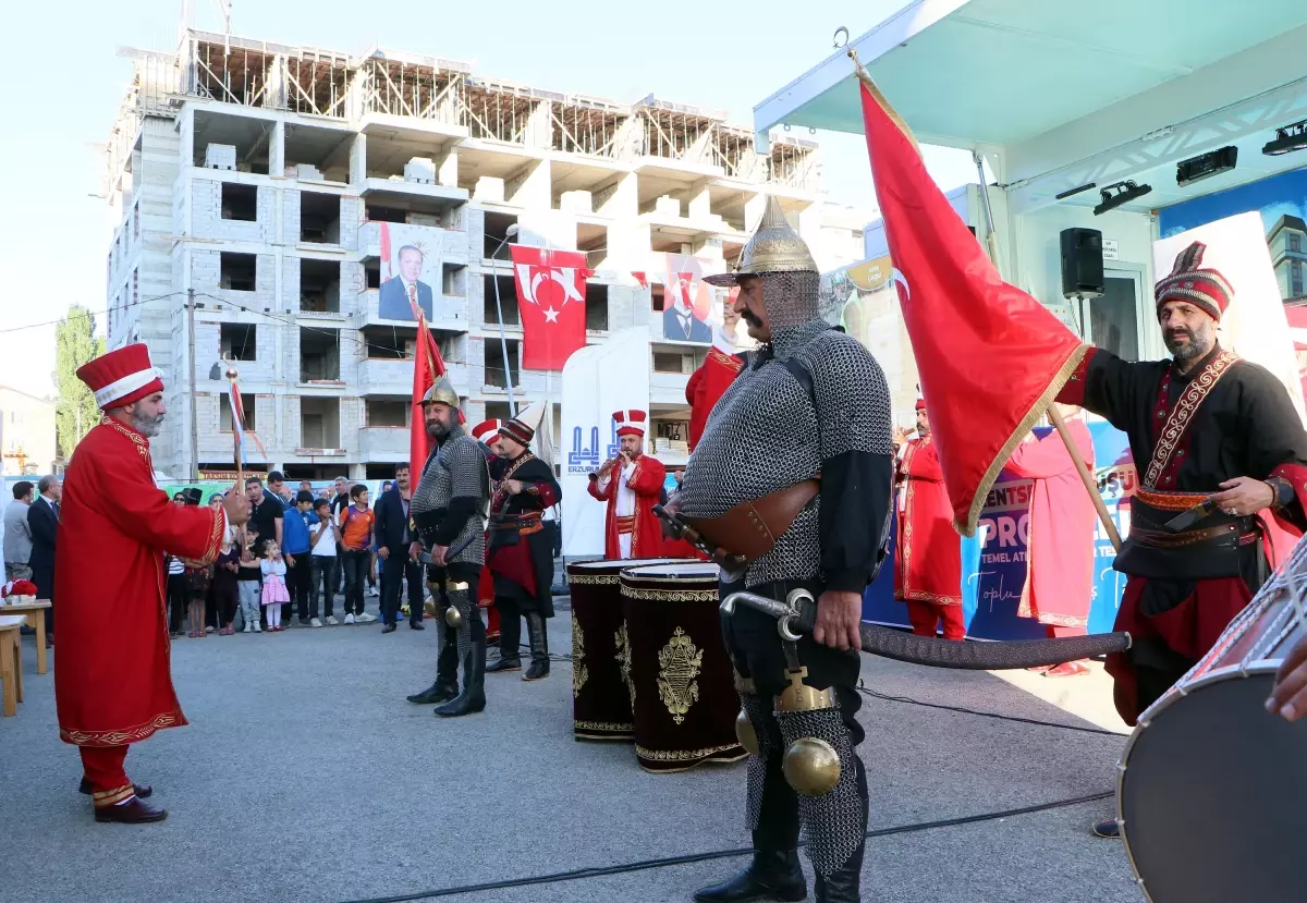 Erzurum'da Kentsel Dönüşüm Töreni: 592 Konutun Temeli Atıldı