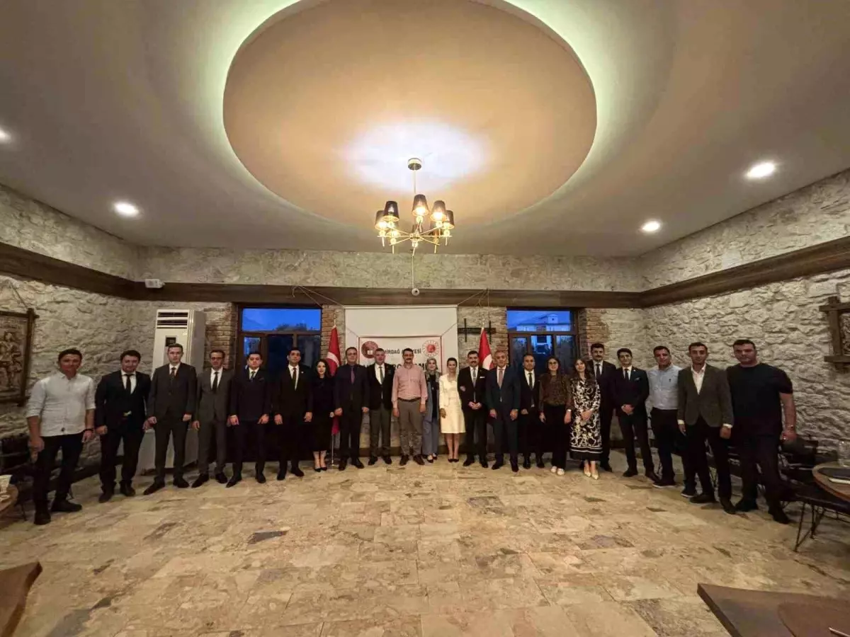 Emirdağ'da Hakim ve Savcılara Veda Yemeği