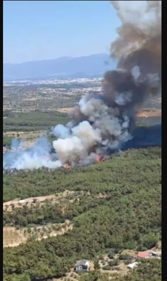 İzmir yangın söndü mü, devam ediyor mu?