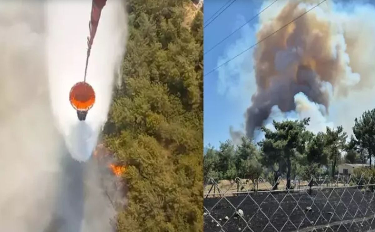 İzmir yangın söndü mü, devam ediyor mu?