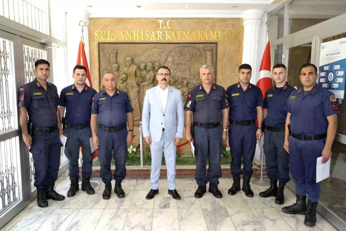 Kaymakam Ateş'ten Jandarma Personeline Teşekkür Ziyareti