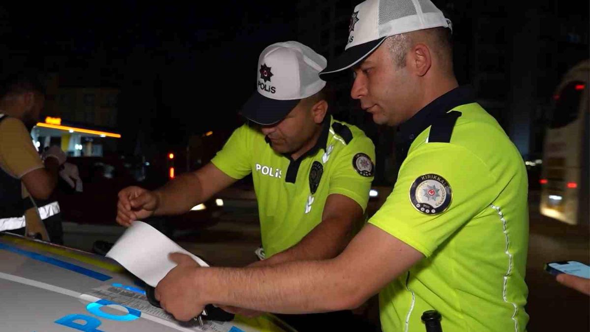Kırıkkale'de Drift Yapan Sürücüye Rekor Ceza