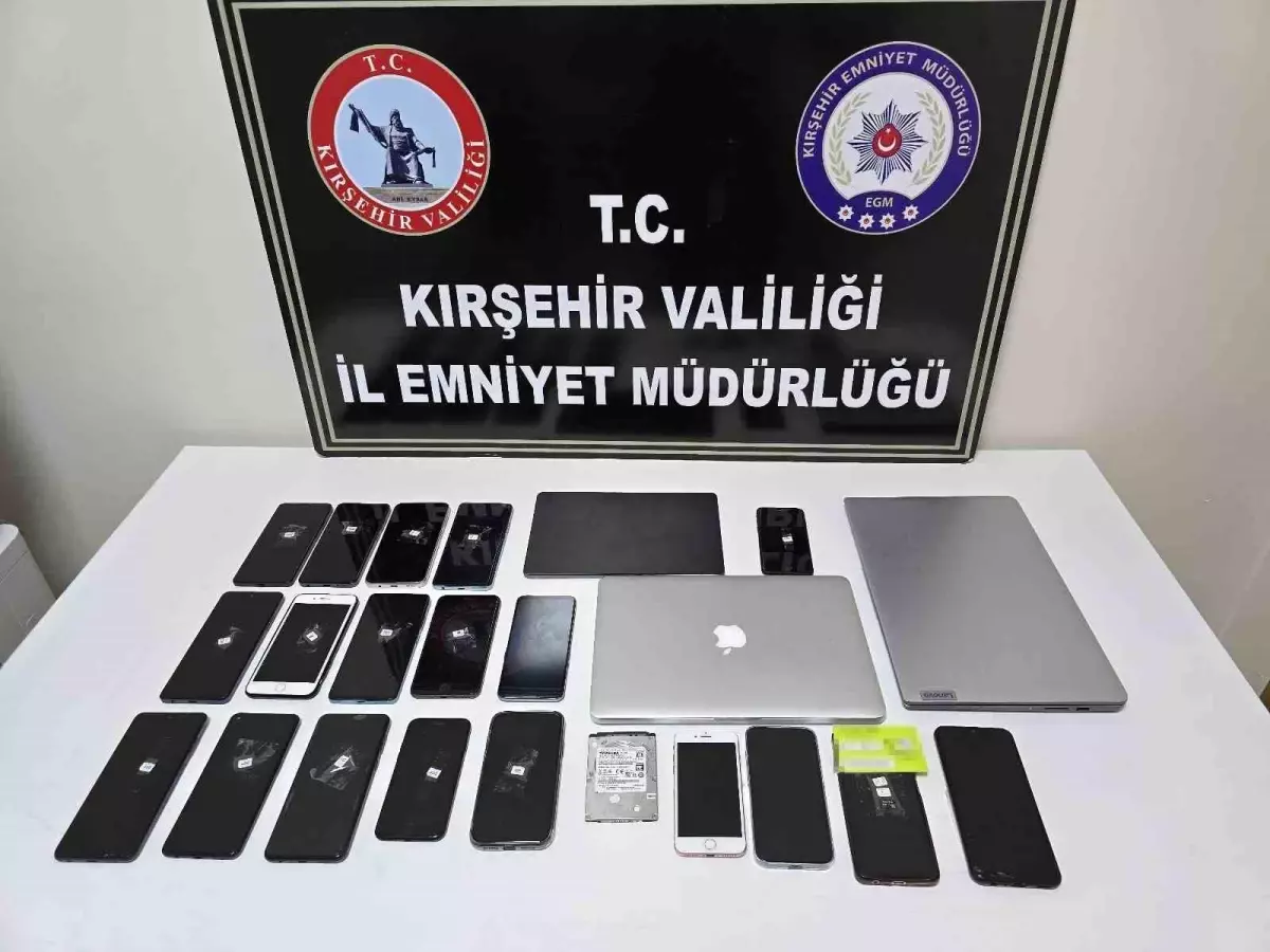 Kırşehir'de Yasa Dışı Bahis Çetesine Şafak Operasyonu
