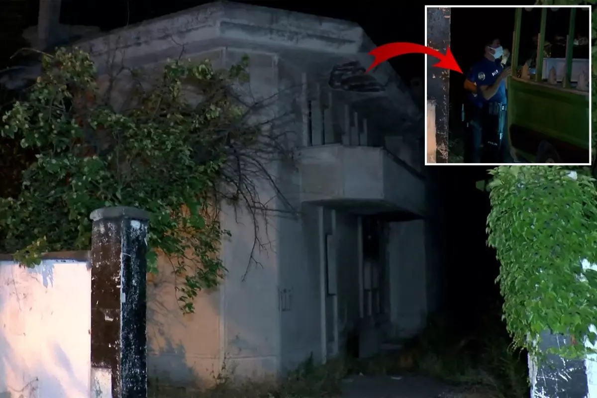 Manzara izlemek için girdikleri metruk villada erkek cesediyle karşılaştılar