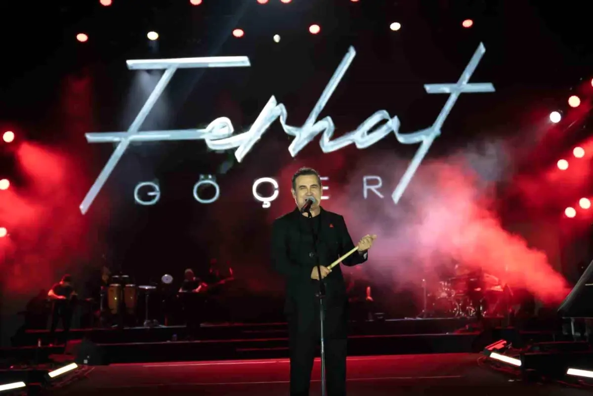 Ferhat Göçer, Samsun'da Unutulmaz Bir Konser Verdi