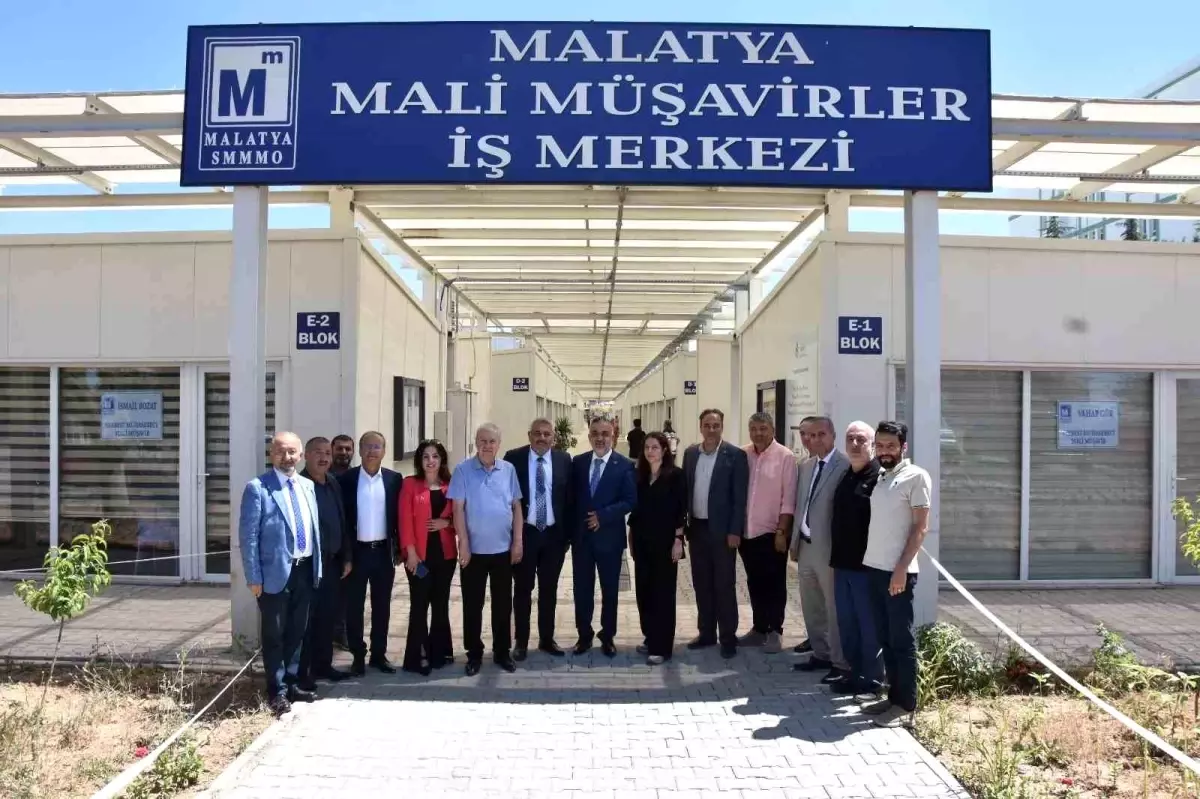 MTSO Başkanı Sadıkoğlu'ndan SMMMO'ya Ziyaret