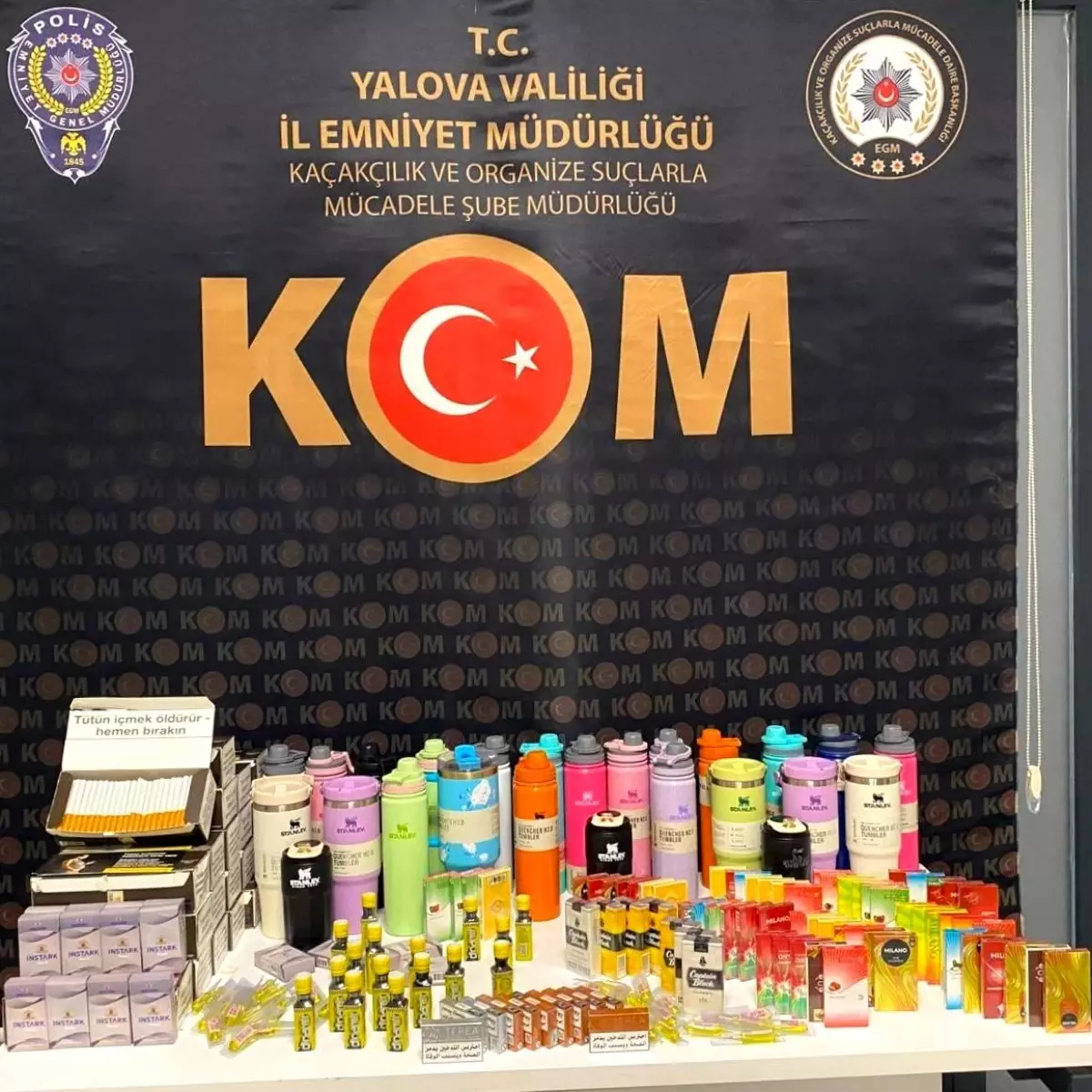 Yalova'da Kaçakçılık Operasyonu: 5 Şüpheli Hakkında Soruşturma Başlatıldı
