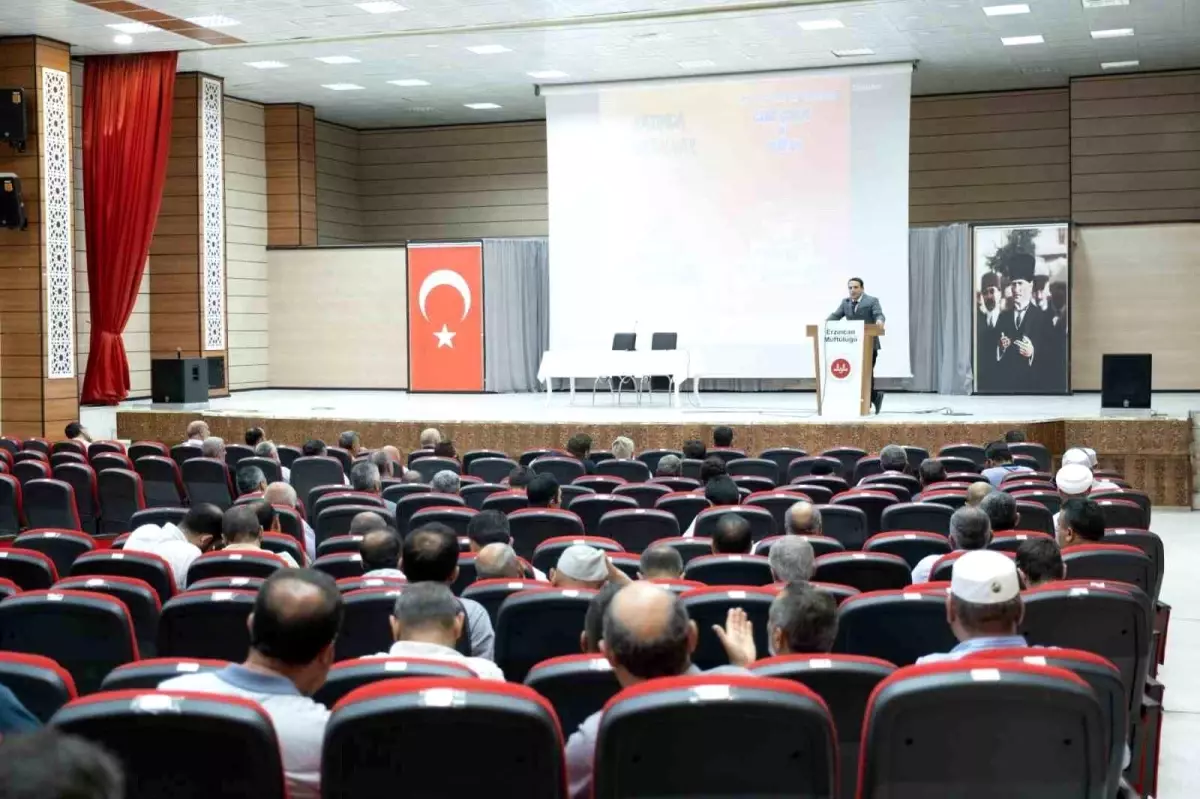 Erzincan'da Yaz Kur'an Kursları İçin Eğitim Semineri Düzenlendi