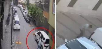 Zeytinburnu'nda sokak sokak dolaşıp araçların lastiklerini bıçakla patlattı
