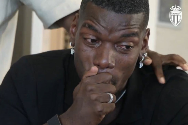 1.5 yıl sonra futbola dönüyor! Paul Pogba, gözyaşları içinde Monaco'ya imza attı