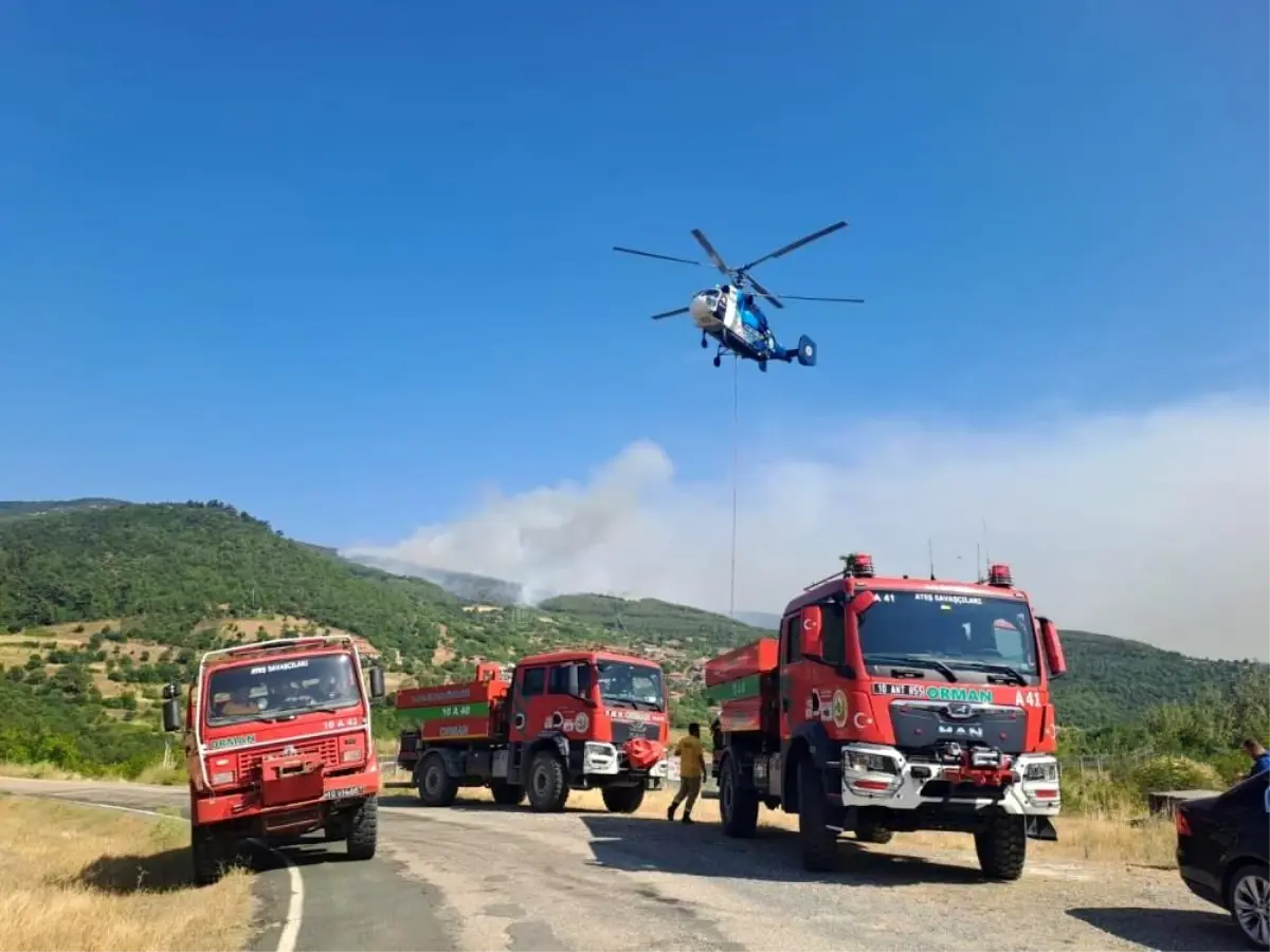 Balıkesir'de 11 Orman ve Arazi Yangını Kontrol Altına Alındı