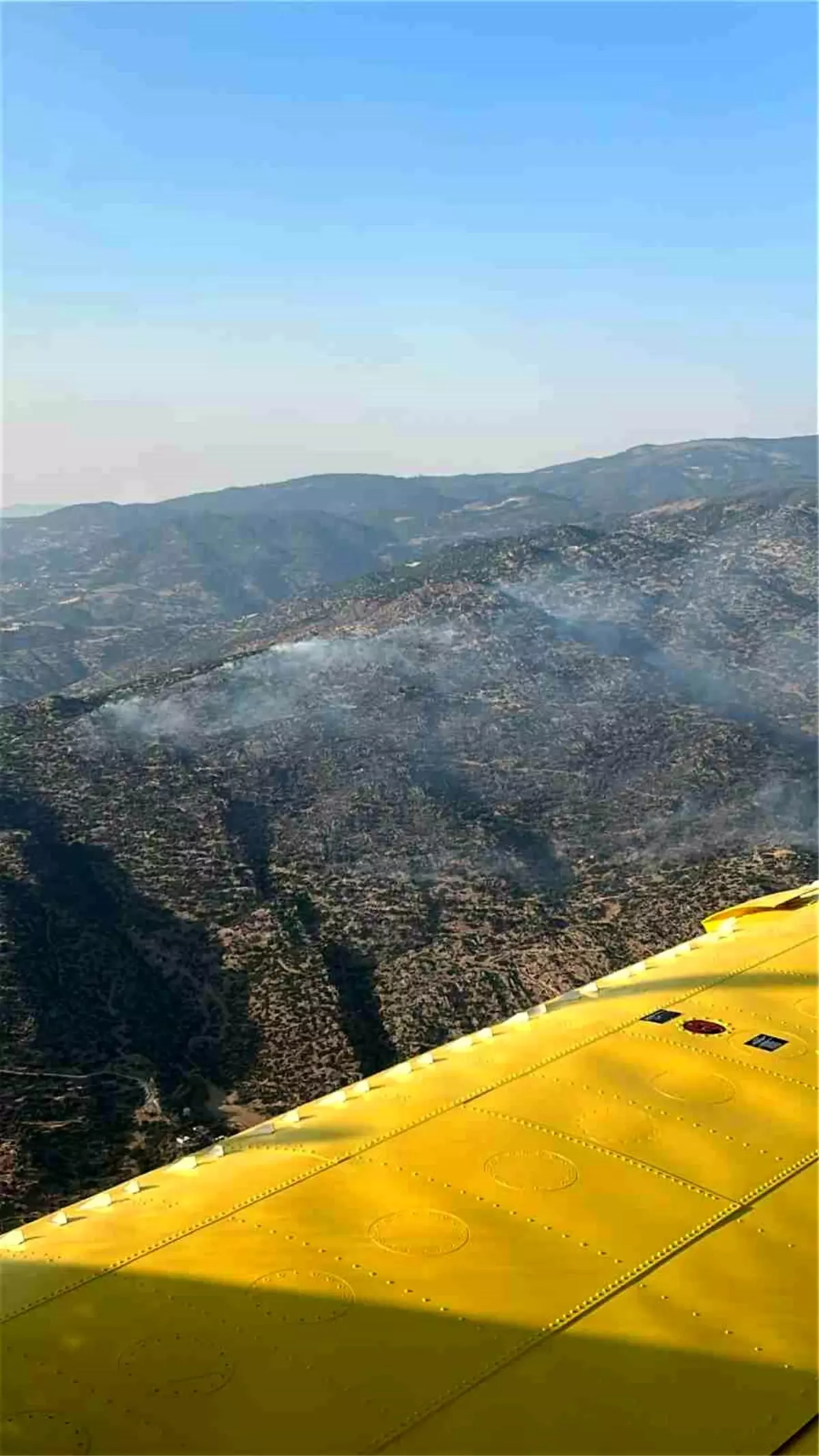 Aydın'da Yangın Söndürme Çalışmaları Devam Ediyor