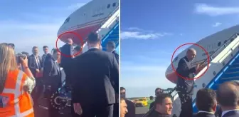 Cumhurbaşkanı Erdoğan'ı tam uçağa binerken yakalayıp bakın ne istedi