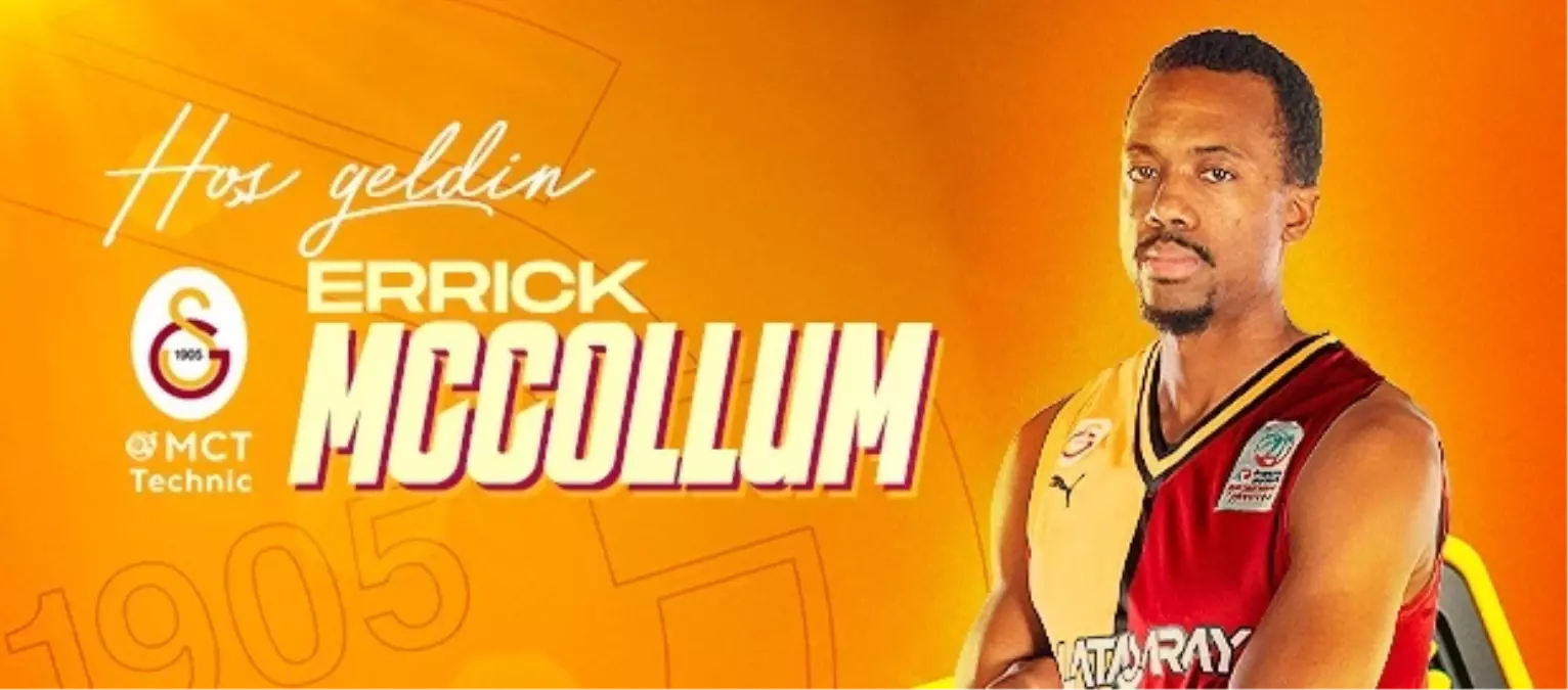 Errick McCollum Galatasaray'da