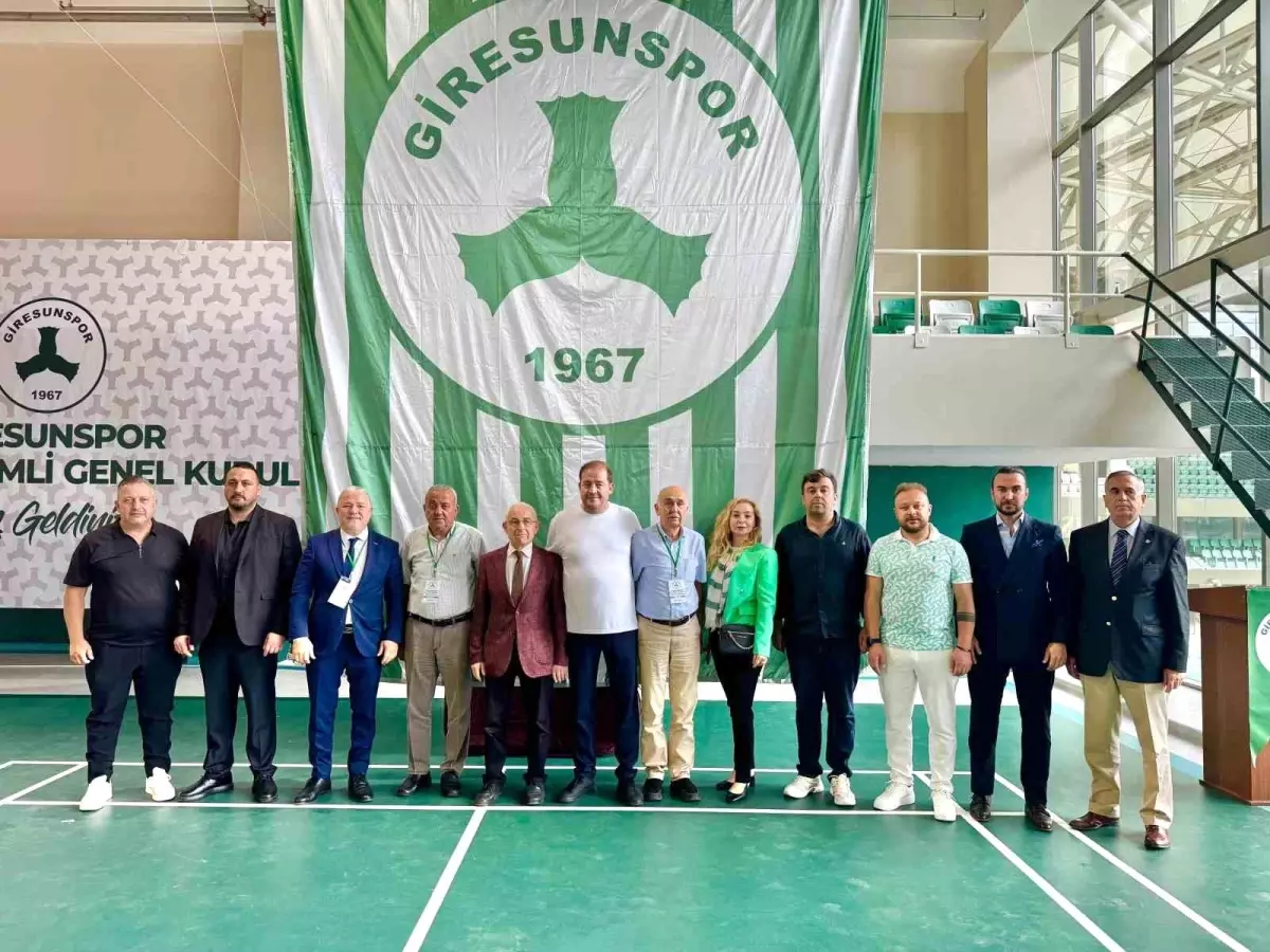 Emin Eltuğral Yeniden Giresunspor Başkanı Seçildi