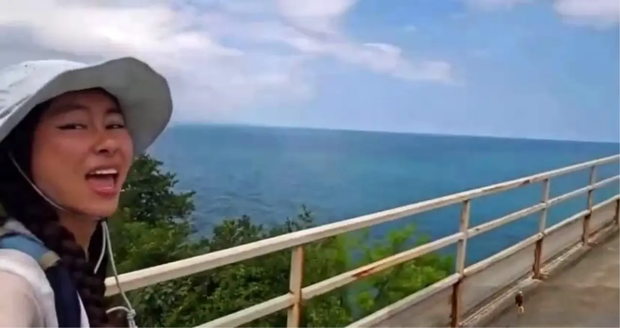 Güney Koreli Gezgin Hyojeong Park, Türkiye Turu Kapsamında Giresun'da