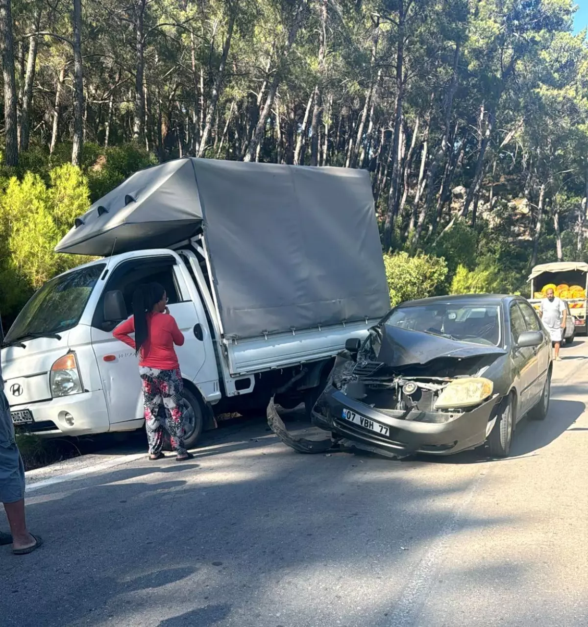 Kumluca'da Trafik Kazası: Bir Ölü, Bir Yaralı