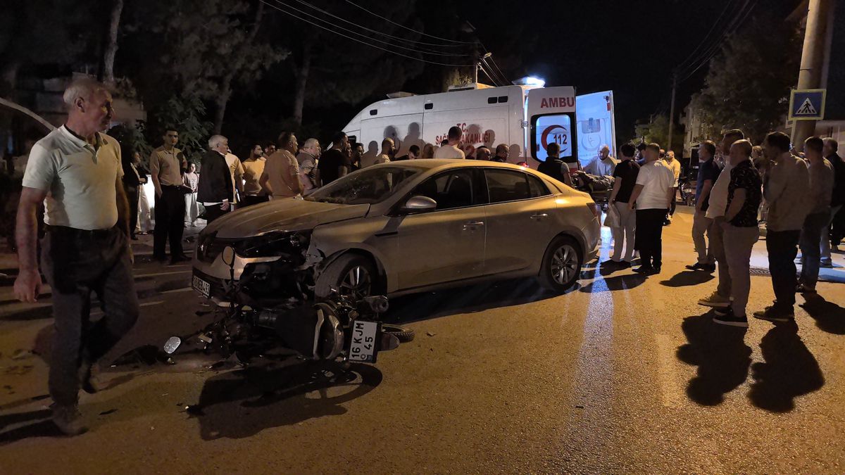Bursa'da Motosiklet Kazası: Sürücü Ağır Yaralandı