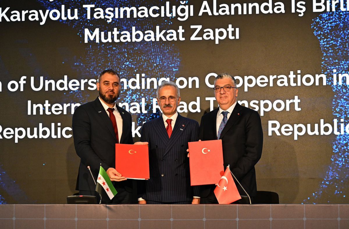 Türkiye ve Suriye Arasında Taşımacılık Anlaşması İmzalandı