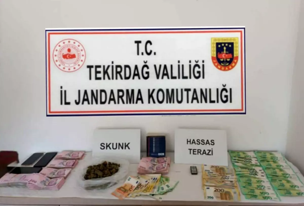 Tekirdağ'da Uyuşturucu Operasyonları: 6 Gözaltı ve Yüklü Miktarda Para Ele Geçirildi