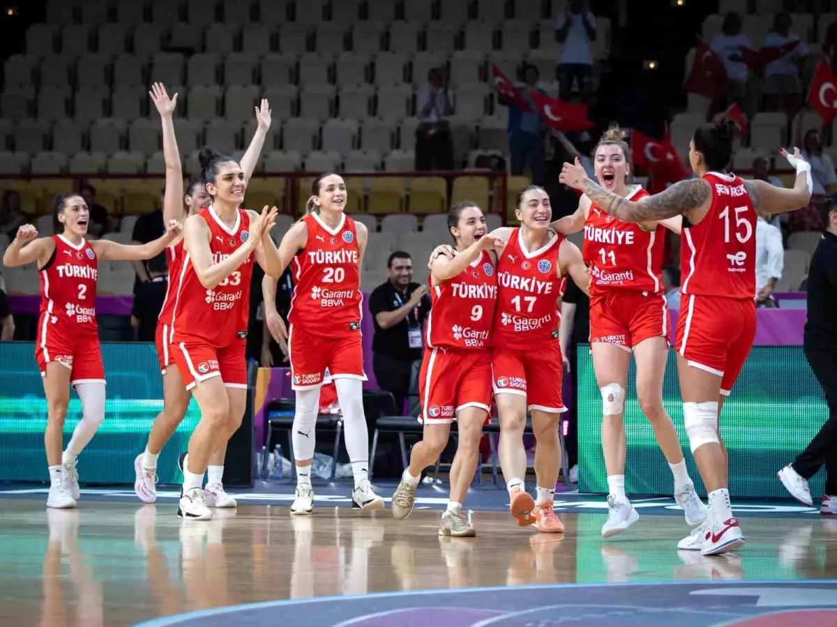 A Milli Kadın Basketbol Takımı, Litvanya'yı Geçerek Dünya Kupası Elemelerine Katılma Hakkı Elde Etti