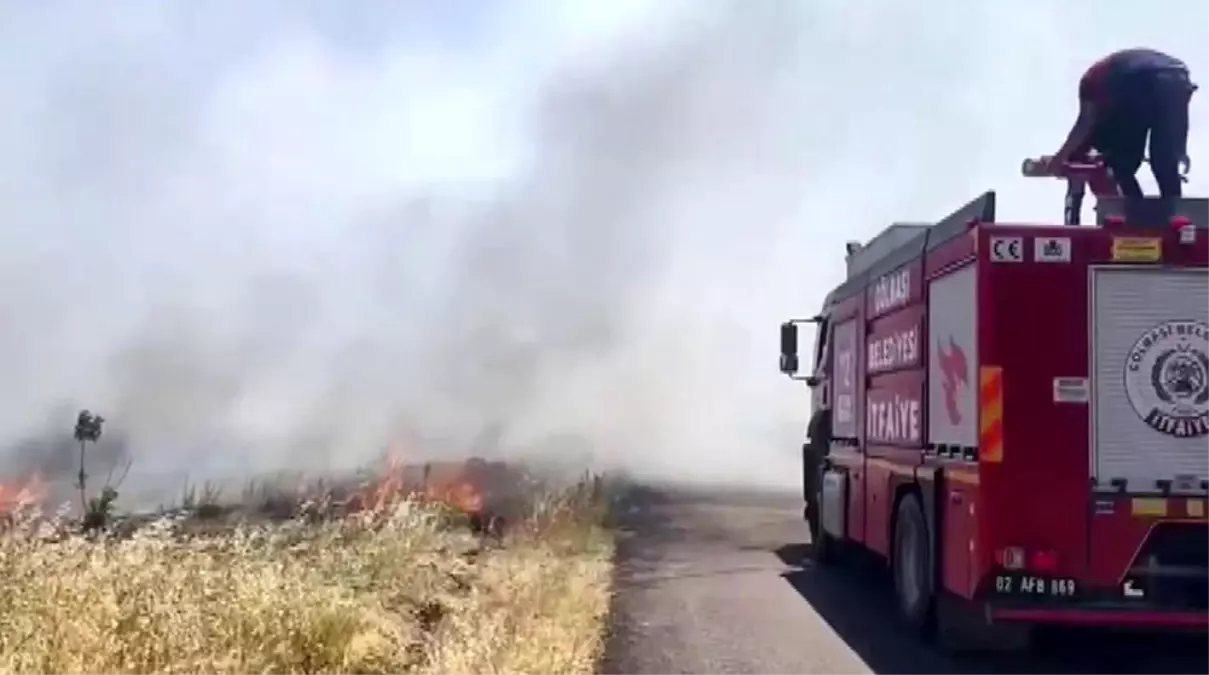 Adıyaman'da Yangın: 350 Dönüm Alan Yandı