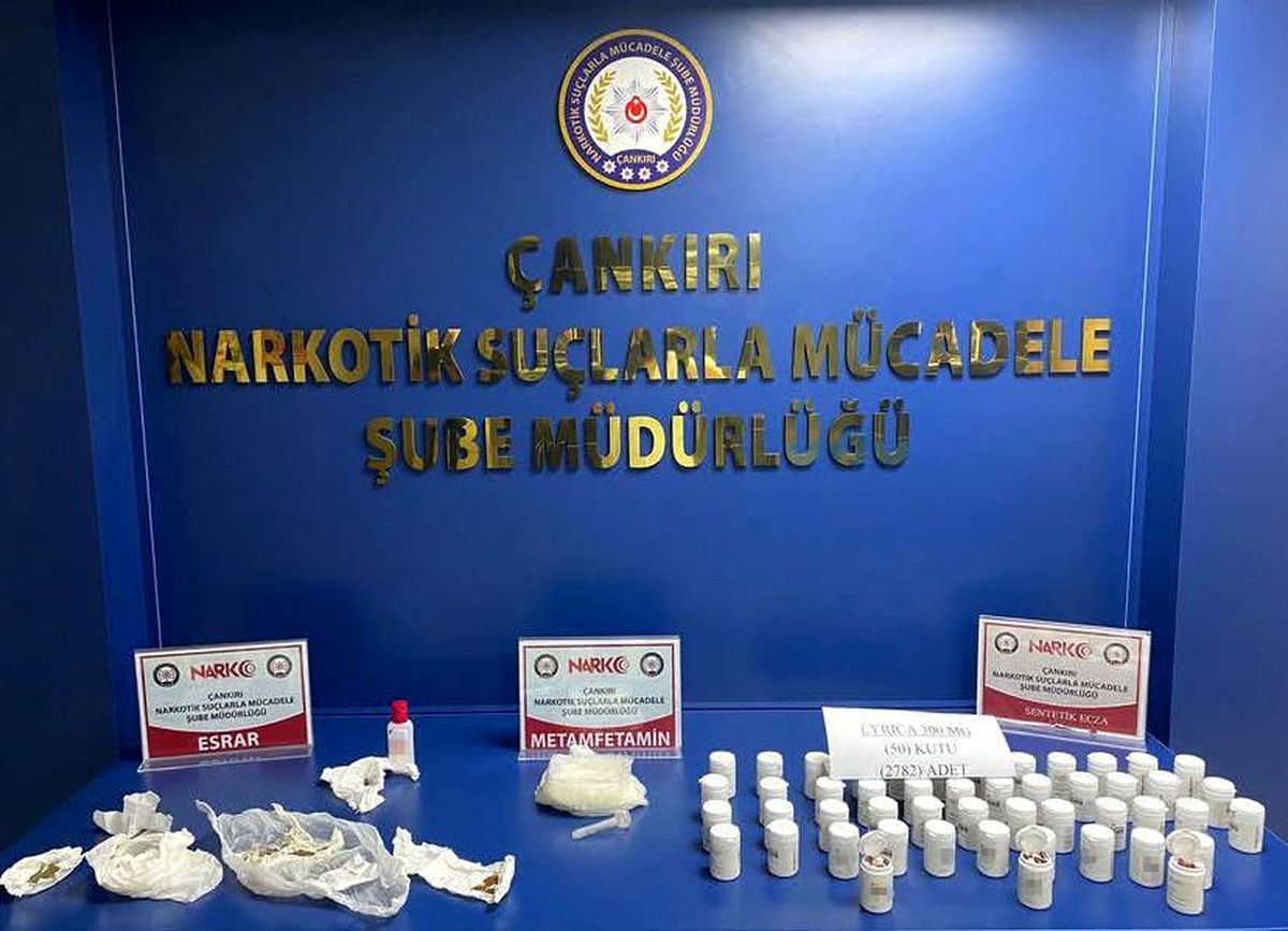Çankırı'da Uyuşturucu Operasyonu: 2 Şüpheli Tutuklandı