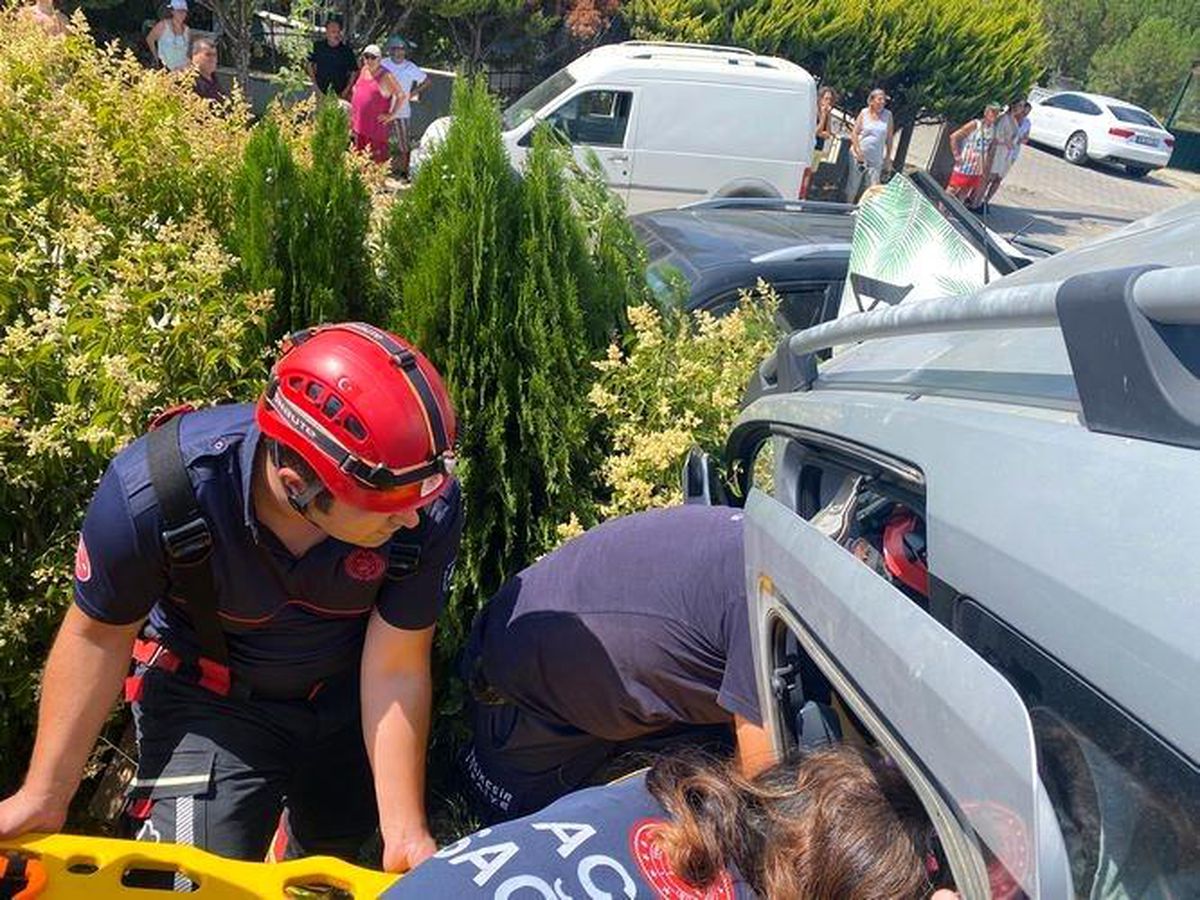 Balıkesir'de Trafik Kazası: 1 Yaralı
