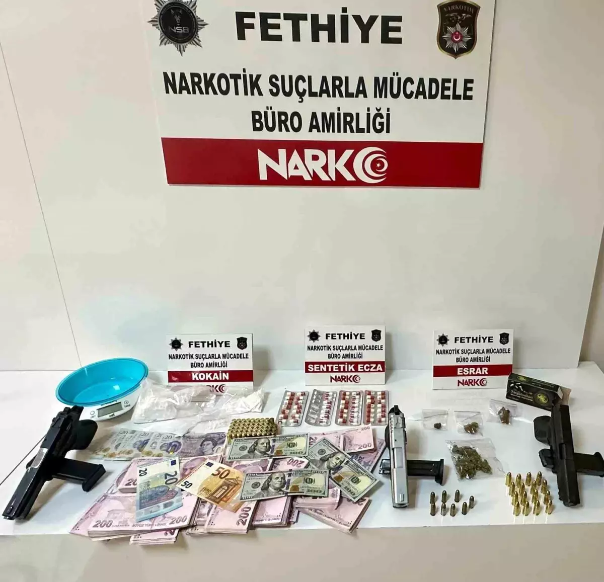 Fethiye'de Uyuşturucu Operasyonu: 5 Tutuklama