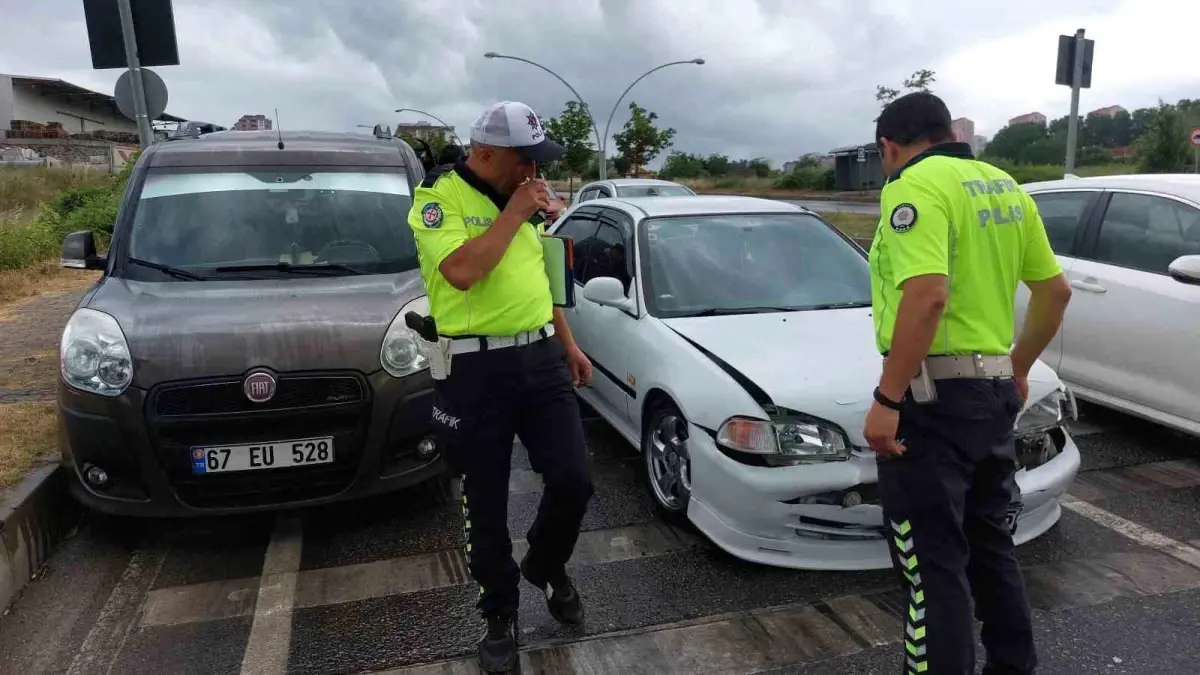 Samsun'da Trafik Kazası: 1 Yaralı