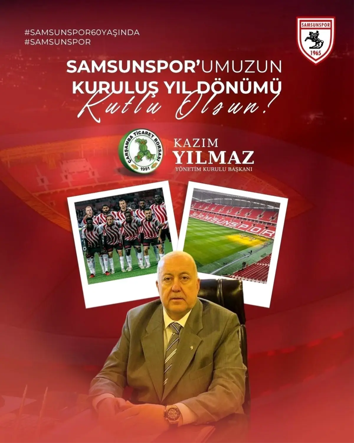 Samsunspor'un 60. Yıl Dönümü Kutlamaları